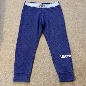 Victoria’s Secret pink blue sweatpants joggers